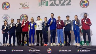 وزير الرياضة يشيد بنتائج المنتخب الوطني للكاراتيه ببطولة البريميرليج الدولية