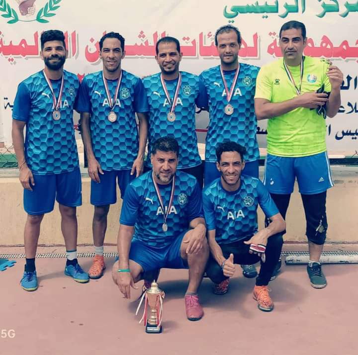 فريق الخماسي للشبان العالمية يحقق المركز الثالث في بطولة الجمهورية