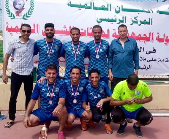 فريق الخماسي للشبان العالمية يحقق المركز الثالث في بطولة الجمهورية