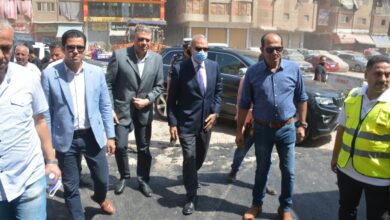 محافظ القليوبية يتفقد رصف 6 شوارع بمنطقتي أم بيومي ومنطي بشبرا الخيمة محافظ القليوبية يتفقد رصف 6 شوارع بمنطقتي أم بيومي ومنطي بشبرا الخيمة