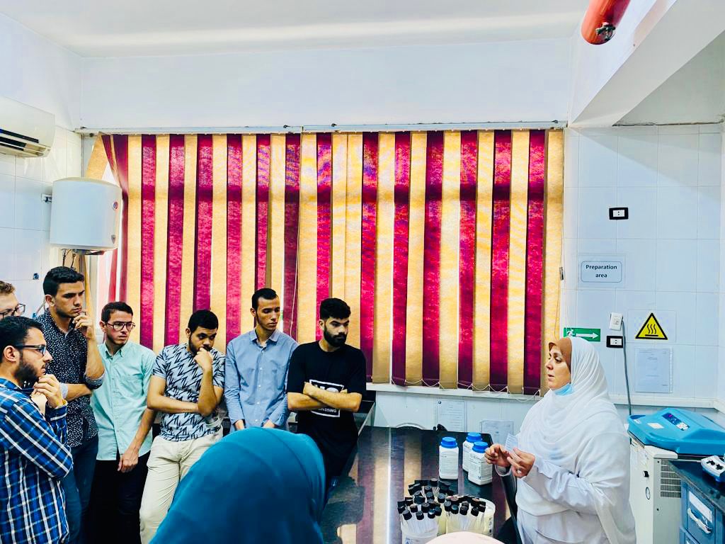مياه القليوبية تختتم فعاليات التدريب الصيفي لطلاب كليه علوم جامعه بنها