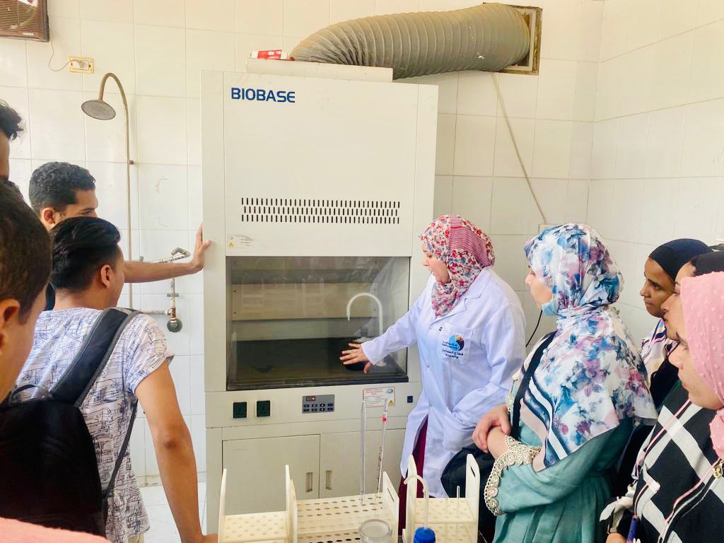 مياه القليوبية تختتم فعاليات التدريب الصيفي لطلاب كليه علوم جامعه بنها