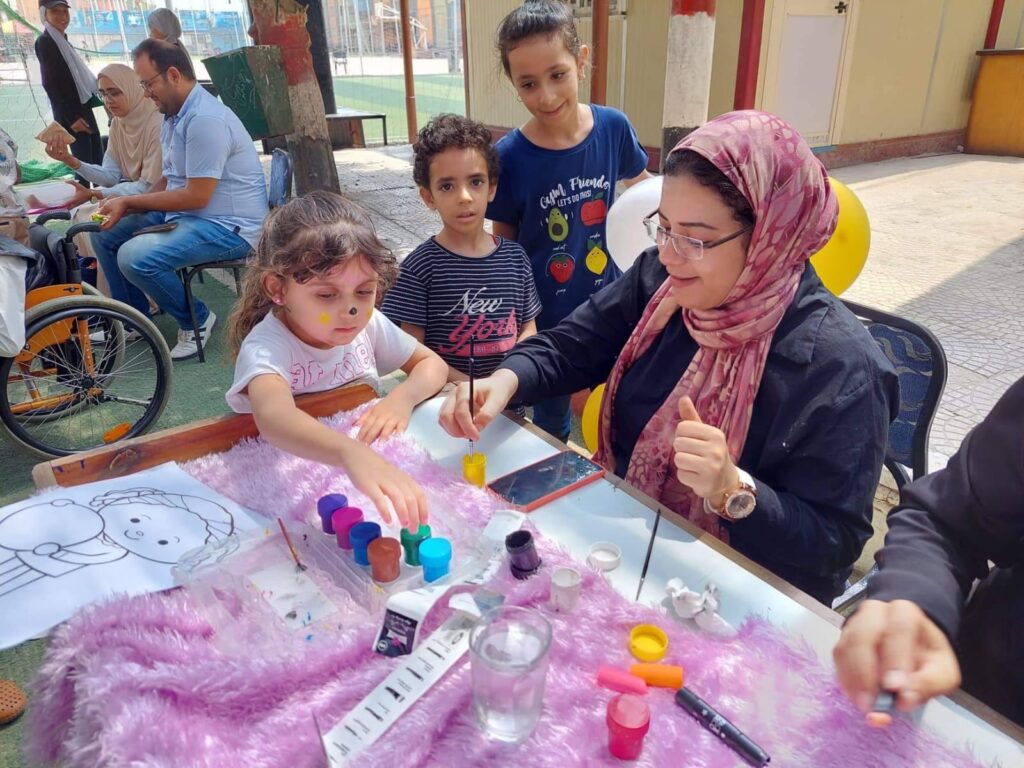 الشبان ببنها تنظم معرض ختام الأنشطة الصيفية