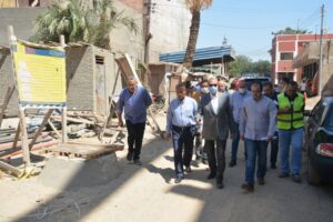 صور .. محافظ القليوبية يتفقد عدد من المشروعات بمدن المحافظة 