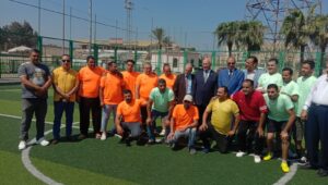 صور.. رئيس جامعة بنها يفتتح الدورة الرياضية للعاملين بالجامعة