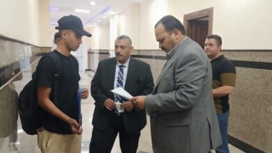 نائب رئيس جامعة بنها يتفقد إجراءات الكشف الطبي على الطلاب الجدد