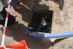 محافظ القليوبية يشهد تجربة محاكاة تصريف الأمطار استعدادًا لموسم الشتاء