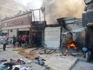 عاجل - السيطرة على حريق بمعرض مهرجان التسوق بشبرا الخيمة