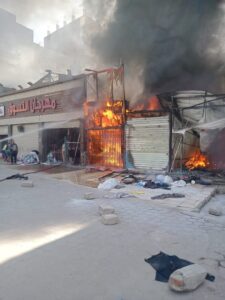 عاجل - السيطرة على حريق بمعرض مهرجان التسوق بشبرا الخيمة