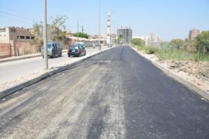 صور .. محافظ القليوبية يتابع إصلاح الهبوط الأرضي بطريق الرياح التوفيقي ببنها