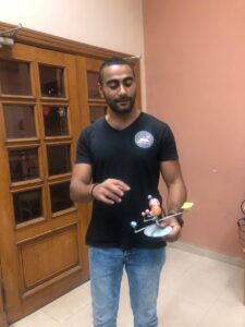 رصد كوكبي المشترى وزحل من أعلى مكتبة مصر العامة ببنها