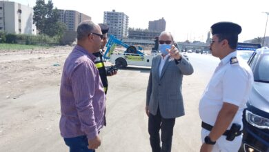 محافظ القليوبية يتفقد شوارع مدينتي شبرا الخيمة والخصوص لمتابعة أعمال النظافة والإشغالات