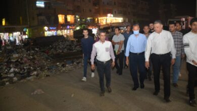 محافظ القليوبية: رفع 900 طن قمامة من الشوارع وتحرير 150 محضر للمحلات بشبرا الخيمة محافظ القليوبية: رفع 900 طن قمامة من الشوارع وتحرير 150 محضر للمحلات بشبرا الخيمة