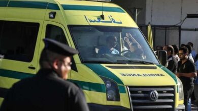 لودر صدمه وفر هاربًا .. مصرع عامل في حادث تصادم بالقليوبية