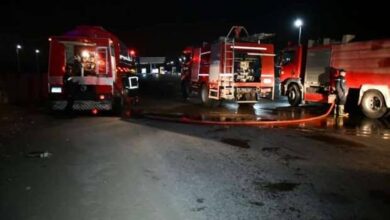 انقلاب سيارة محملة بالسولار بالطريق الإقليمي ببنها انقلاب سيارة محملة بالسولار بالطريق الإقليمي ببنها