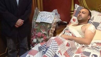استقرار حالة الرائد محمد رفعت ابوسريع رئيس مباحث القناطر