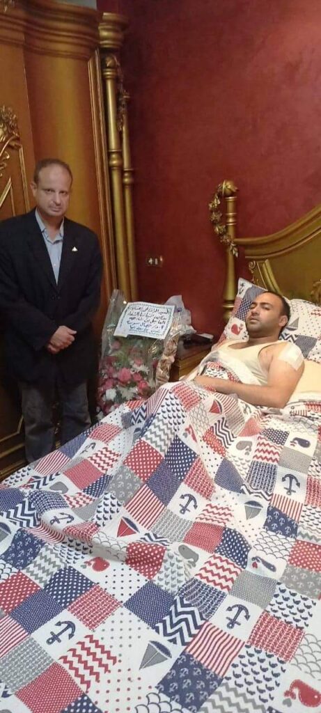 استقرار حالة الرائد محمد رفعت ابوسريع رئيس مباحث القناطر