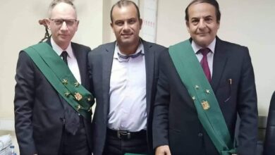 الصحفي صلاح حسني يهنئ رئيس محكمة الجنايات وأمن الدولة العليا