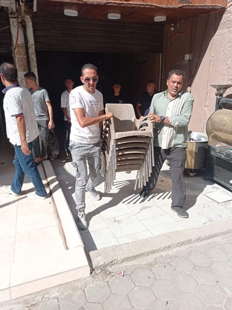 صور .. حملة لإزالة الإشغالات من شوارع شبرا الخيمة صور .. حملة لإزالة الإشغالات من شوارع شبرا الخيمة