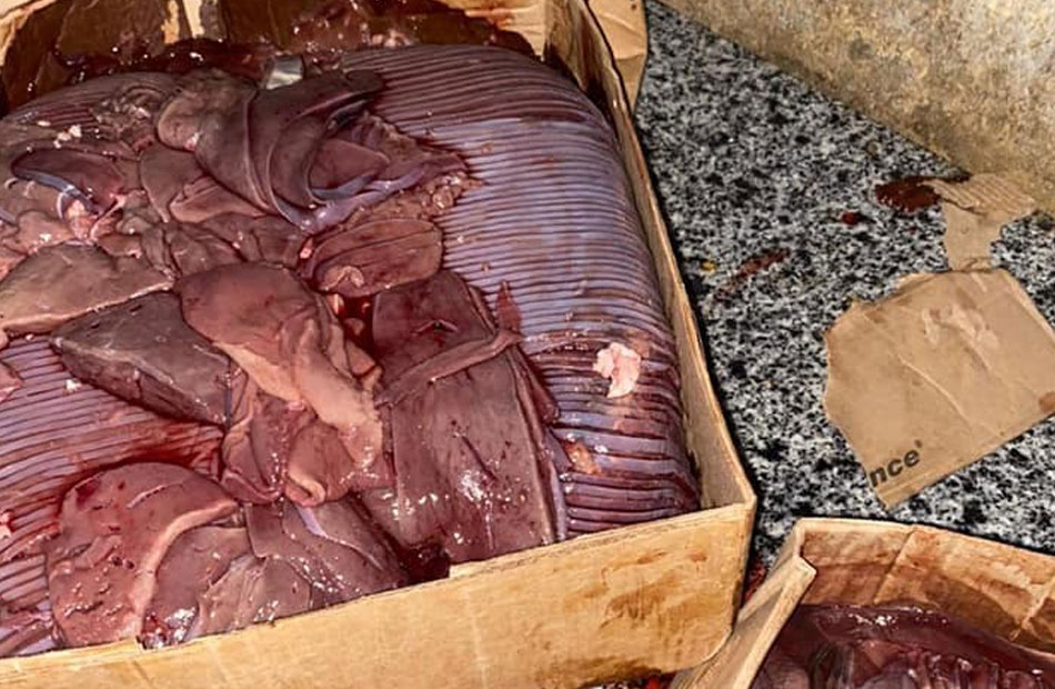 ضبط 8 طن لحوم مجمدة وكبدة مجهولة المصدر بالقليوبية