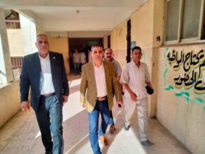 "سماح" و"ندا" يتفقدان المدارس ويشددان على الحضور وأمن البوابات