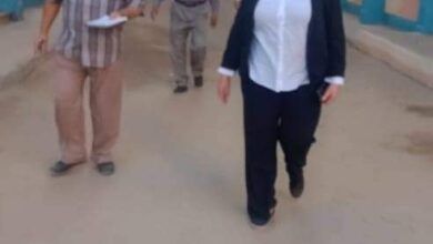 "سماح" و"ندا" يتفقدان المدارس ويشددان على الحضور وأمن البوابات