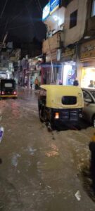 صور .. سقوط أمطار بالقليوبية والمحافظة تعلن الطوارئ