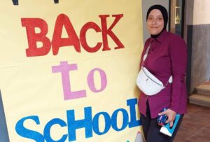 صور ..."فريق الفرحة " .. مجمع مدارس الشبان ببنها يستعد لاستقبال العام الدراسي