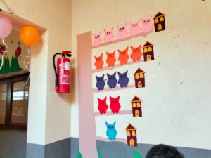 صور ..."فريق الفرحة " .. مجمع مدارس الشبان ببنها يستعد لاستقبال العام الدراسي