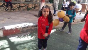 " الفرحة ليها صوت " ...رسم علي الوجه وفقرات رياضية فنية في استقبال طلاب شبان بنها