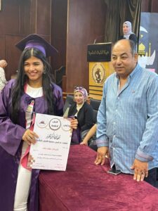 لاترضي بغير القمة ..كنزي طالبة الشبان المتميزة