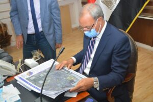 حزام أخضر ومخطط للخدمات تفاصيل تحويل العكرشة الصناعية من عشوائية لنموذجية