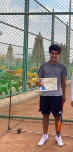 تصعيد نجوم الشبان ببنها في التنس الارضي الي بطولة الجمهورية