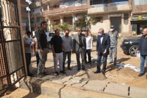 محافظ القليوبية يتفقد مشروعات حياه كريمة بمدينة شبين القناطر