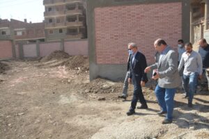 محافظ القليوبية يتفقد مشروعات حياه كريمة بمدينة شبين القناطر
