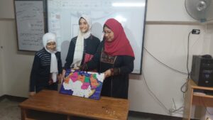 لأول مرة بالقليوبية.. شبان بنها تستخدم استراتيجية خرائط "البازل "للتعريف بالوطن العربي