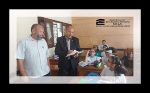 مدير عام مدارس الشبان ببنها  فى جولة تفقدية للغات