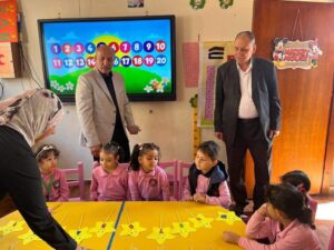 " ولادكم في عنينا" متابعة ميدانية للعملية التعليمية بشبان بنها