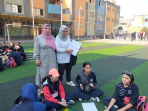 بالسلة والابتسامة.. المرحلة الاعدادية بالشبان تنفذ اليوم الرياضي