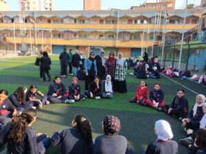 بالسلة والابتسامة.. المرحلة الاعدادية بالشبان تنفذ اليوم الرياضي