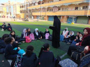 بالسلة والابتسامة.. المرحلة الاعدادية بالشبان تنفذ اليوم الرياضي