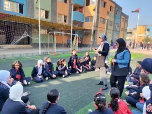 بالسلة والابتسامة.. المرحلة الاعدادية بالشبان تنفذ اليوم الرياضي