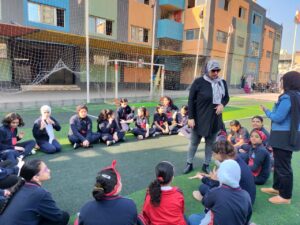 بالسلة والابتسامة.. المرحلة الاعدادية بالشبان تنفذ اليوم الرياضي