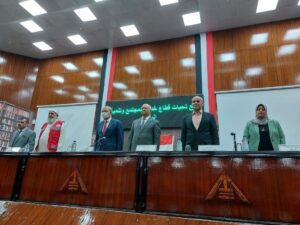 محافظ القليوبية ورئيس جامعة بنها يشهدان احتفالية إطلاق مبادرة يوم الوفاء لعمال النظافة 