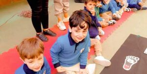 يوم رياضي مع البراعم الصغار بالشبان العالمية ببنها