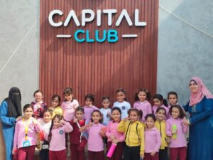 صور - براعم الشبان العالمية في زياره ترفيهية لنادى Capital Club