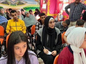 بنت الشبان... سلمي حمادة أمين اتحاد طلاب الثانوي