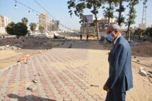 صور .. محافظ القليوبية يتابع المشروعات الجاري تنفيذها بمدينة بنها