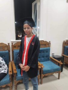 "حريفة الرياضة والمذاكرة ".. الطالبة چني مختار البدوي بطلة من نوع خاص