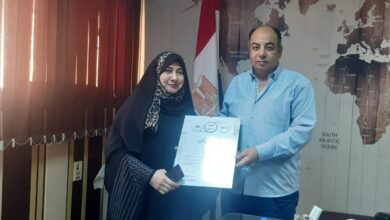 "النشيطة " شبان بنها تكرم مديرة المرحلة الاعدادية والثانوية "النشيطة " شبان بنها تكرم مديرة المرحلة الاعدادية والثانوية
